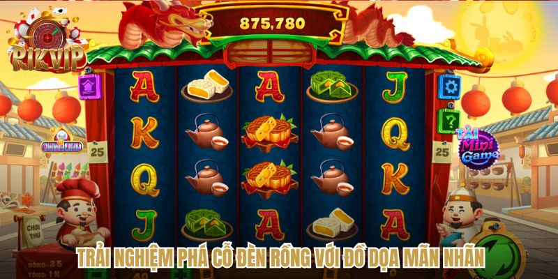 Sắc màu rực rỡ trong Phá cỗ đèn rồng